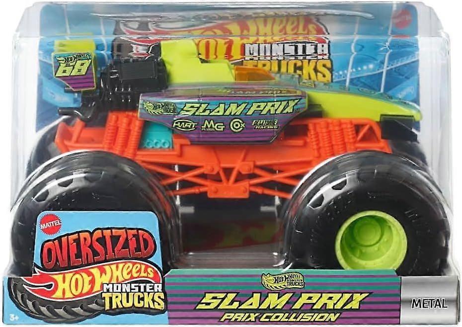 Hot Wheels - Monster Trucks Oversized (Slam Prix) Toy