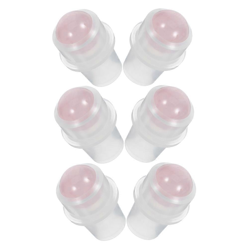 Pink Roller Balls for Essential Oils Replacement Essential Oil Bottle Rollers 12Pcs