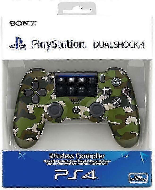 Playstation für PS4 DualShock 4 V2 Wireless Controller Kontroller- Camouflage Grün