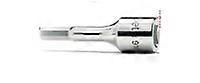 Beta 009100512 910 ME12 12mm Hexagon Bit Socket Driver Long Series 3/8 Drive