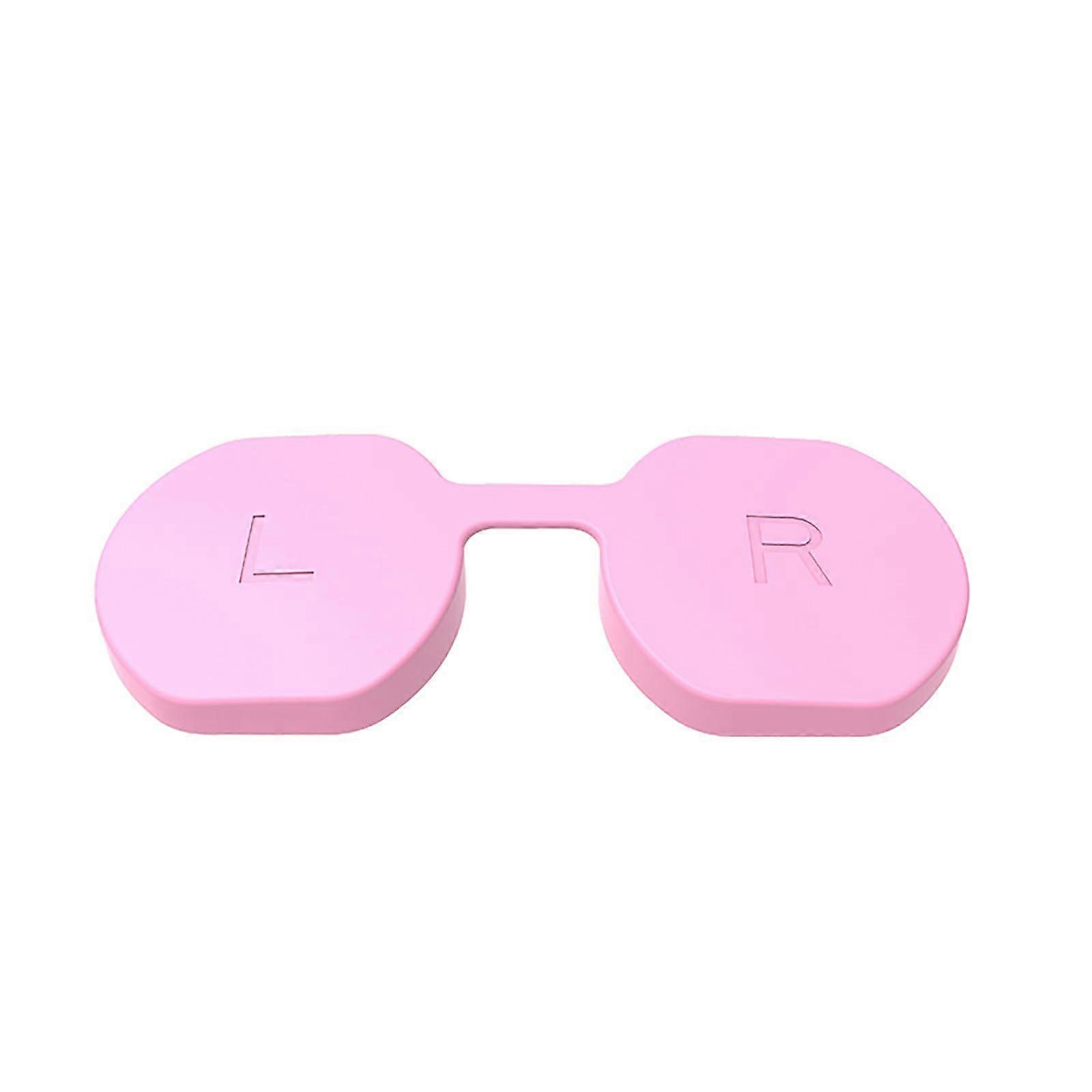 Soft Lens Silicone Caps For VR2 Headset, Scratchproof, Flexible, Anti Scratch, Rose Red