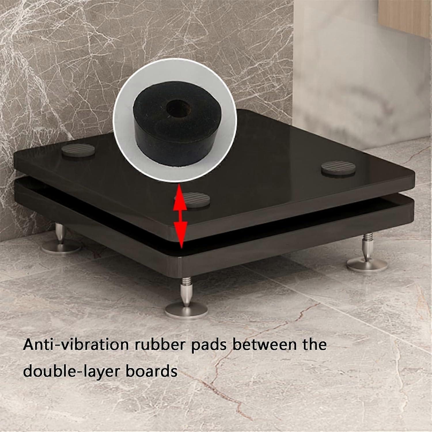 Speaker Stands For Surround Sound Home Theater, Subwoofer And Bookshelf Speakers, With Shock Plates And Spikes, 40x45cm