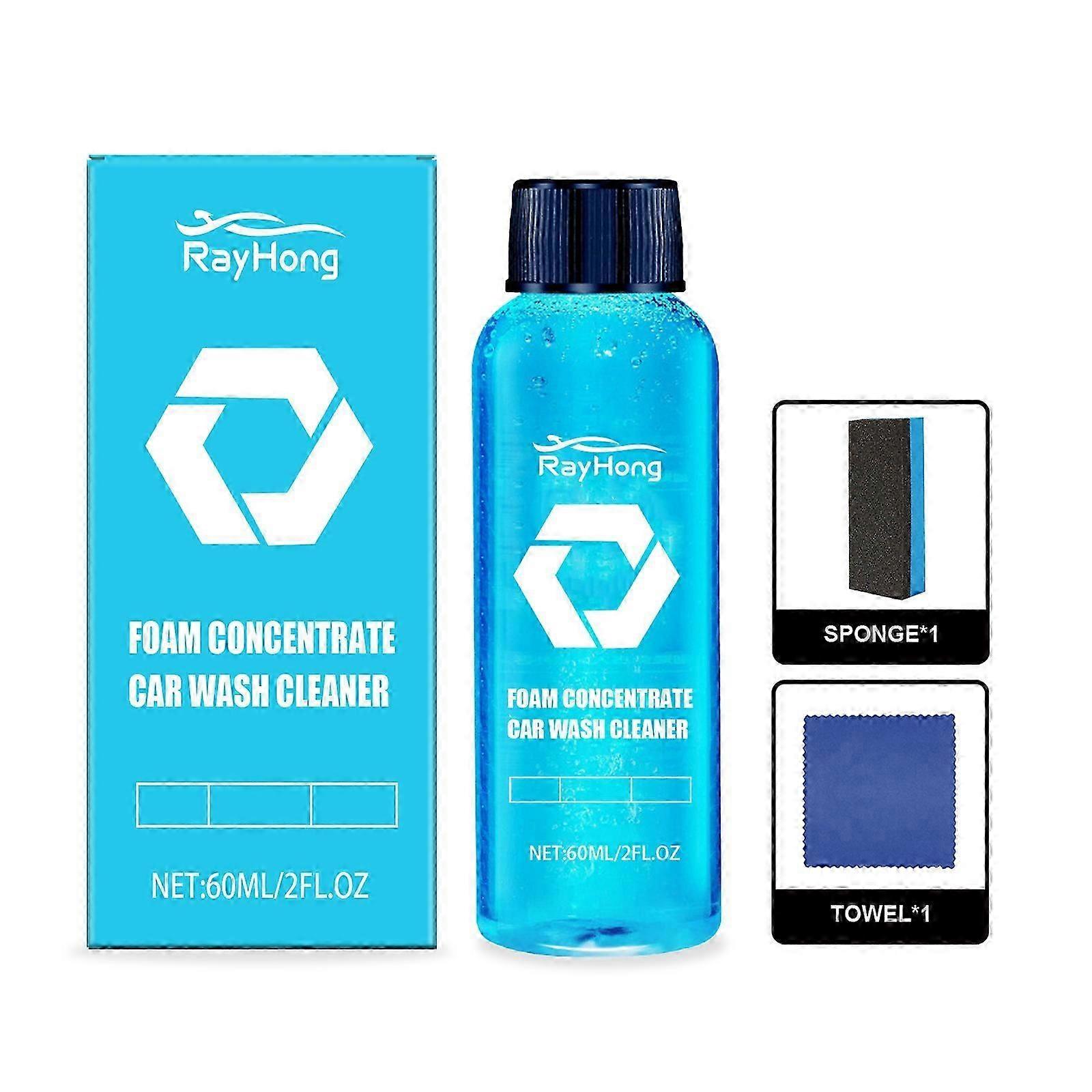 2-in-1 Car Wash Cleaner with Stain & Water Resistance | Brightens Paint, Easy to Use, Safe for All Surfaces, Forms Breathable Protective Film, Removes