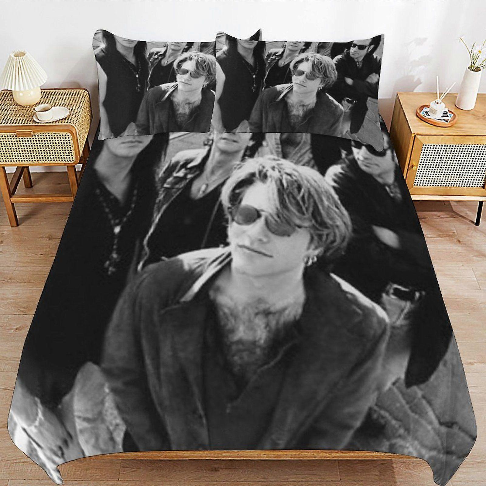 Jon Bon Jovi Machine Washable Easy Zip Soft Bedding Support Consistent Layer Duvet Cover Sets Choice