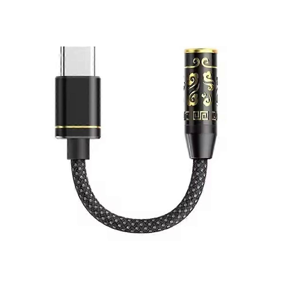 USB AMP Type-C to 3.5mm Earphone Adapter USB-C Cable DSD Decoder for Android TC 3.5mm Decoder A