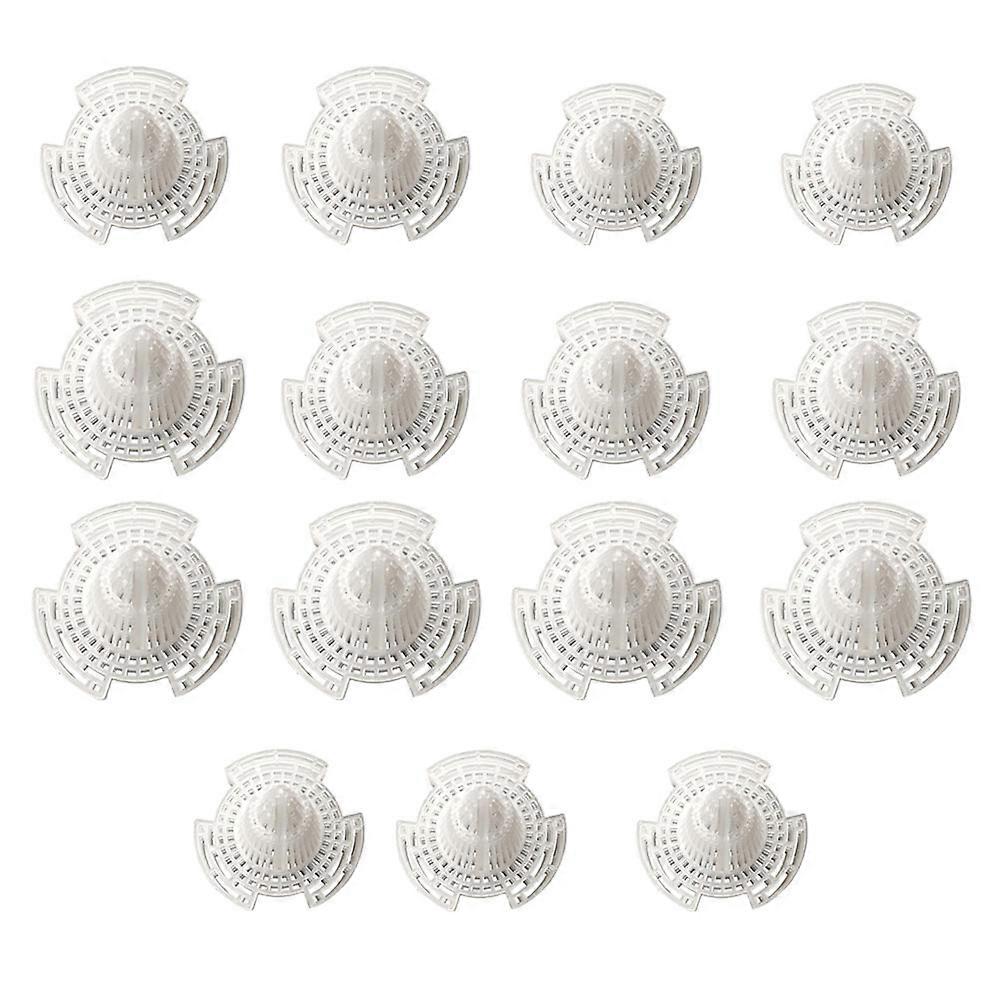 Filter Screen Pad Bonsai Bottom Cone Mats for Soil Protection 15Pcs Pack