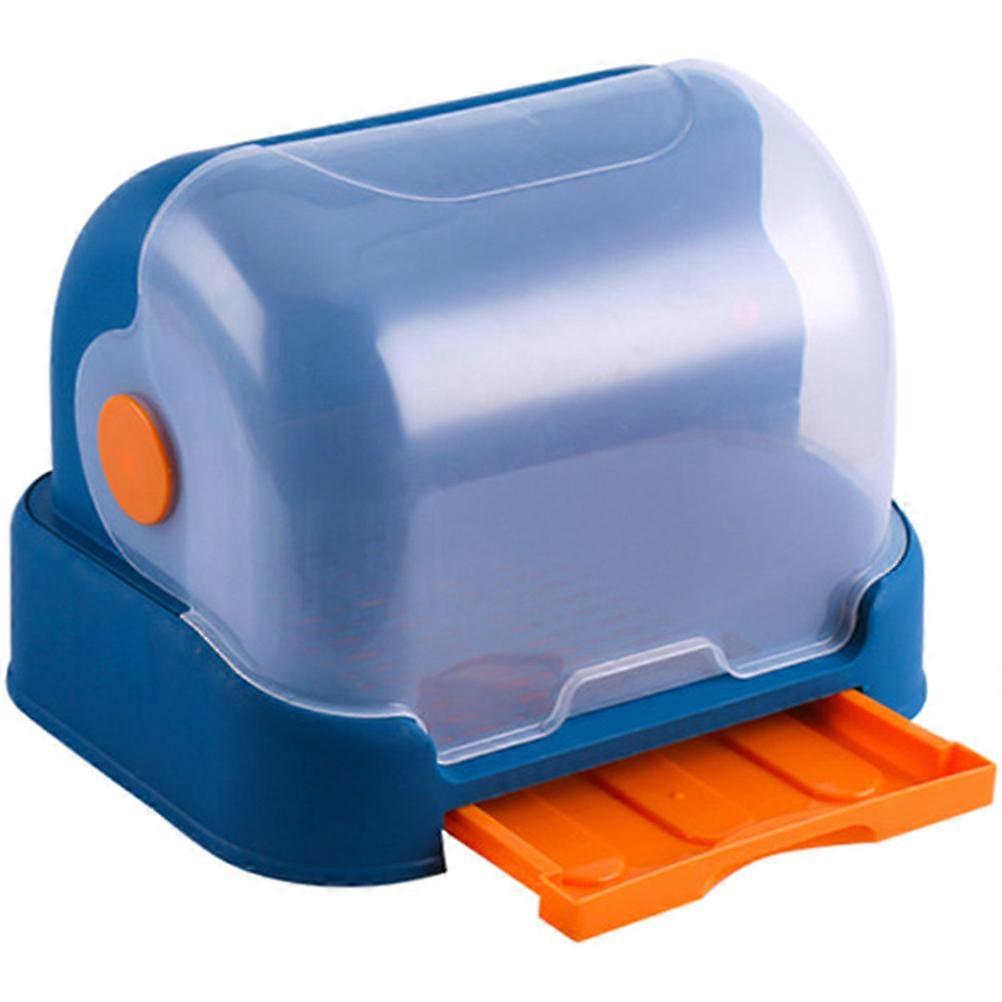 Baby Bottle Drying Rack Kitchen Organizer Box with Lid for Storage