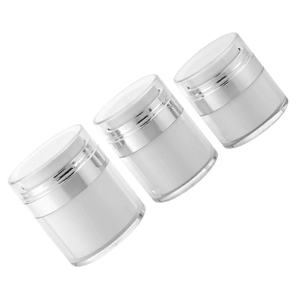 Portable Cream Boxes Empty Cosmetic Containers for Cream Storage 3Pcs