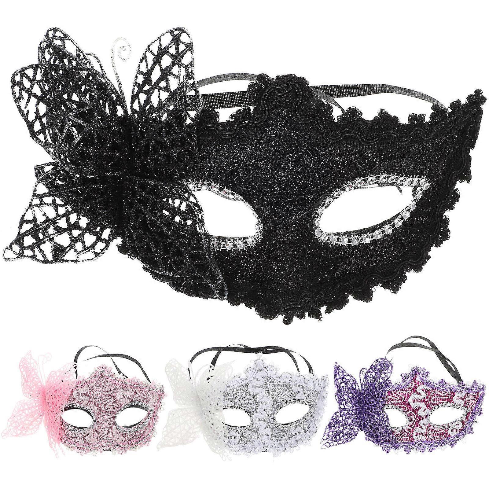 Party Use Masquerade Mask Masks 4Pcs
