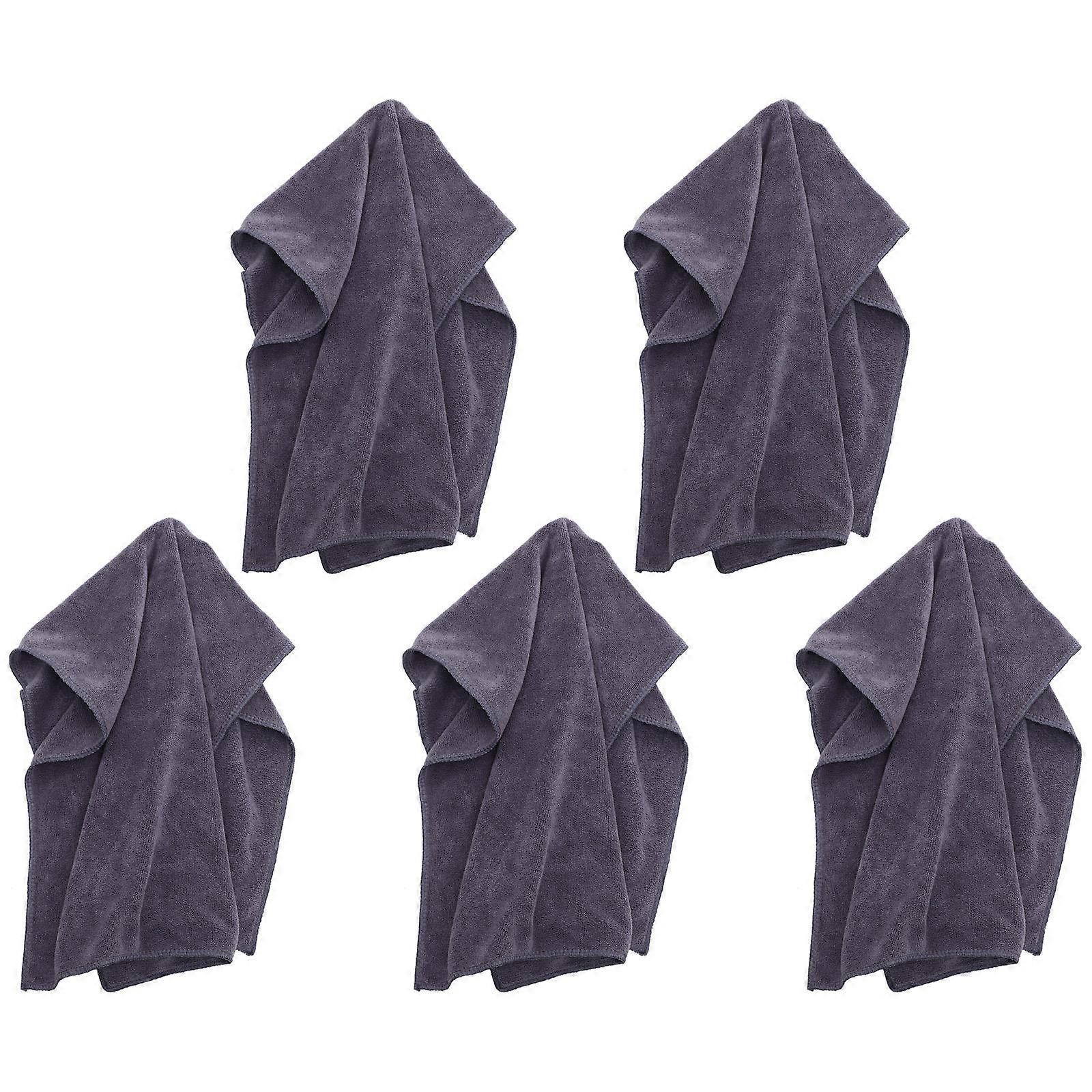 Brown Multipurpose Towels Thickened Bath Towels 25Pcs