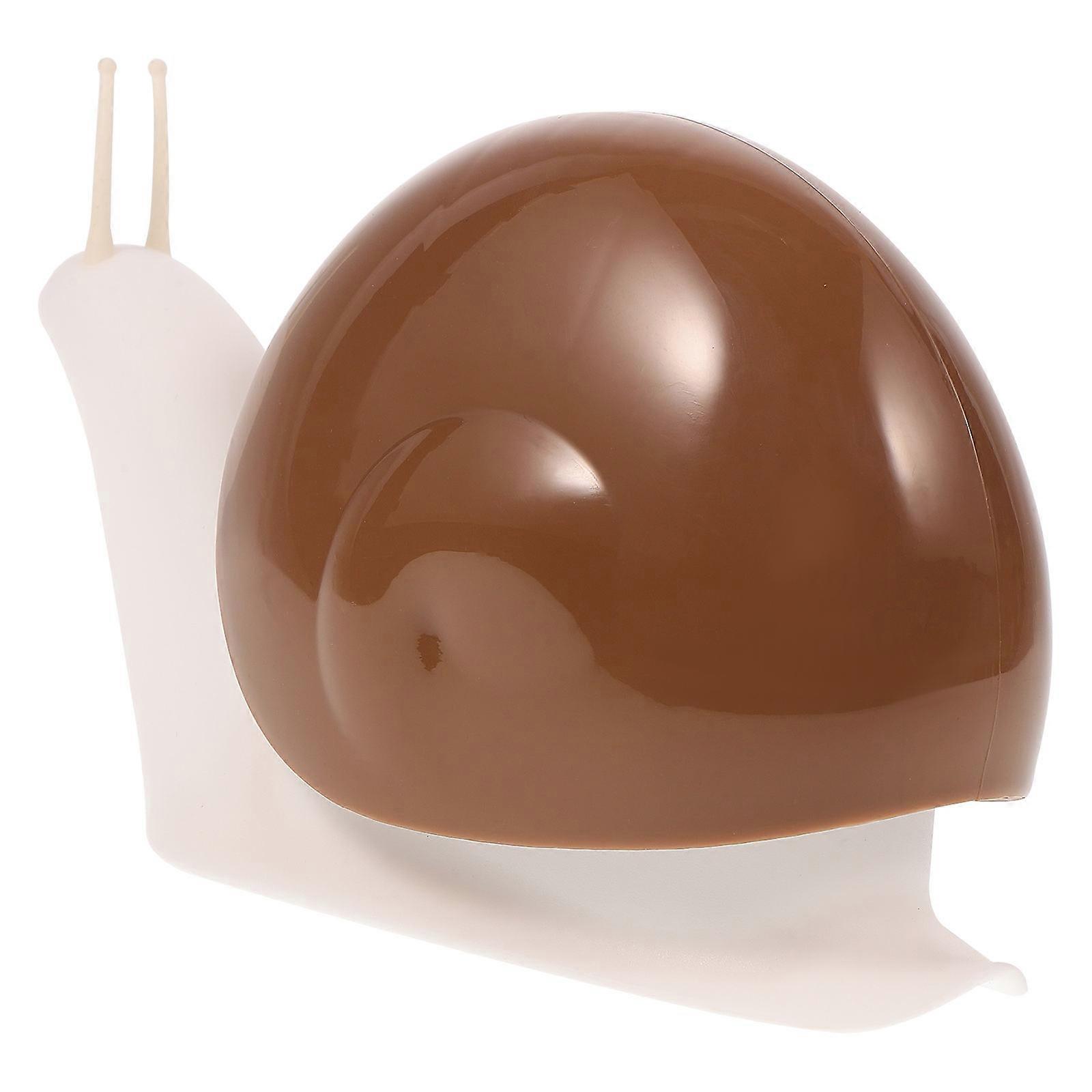 Dispenser Box for Hand Washing with Push Pump Snail Design Coffee