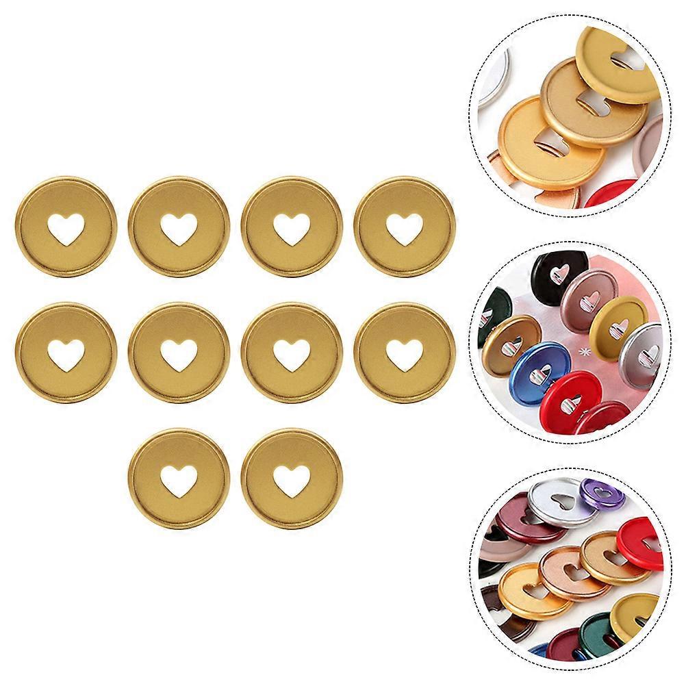 Round Binding Discs 10Pcs Crafted From ABS For Memo Filing Ideal For Students