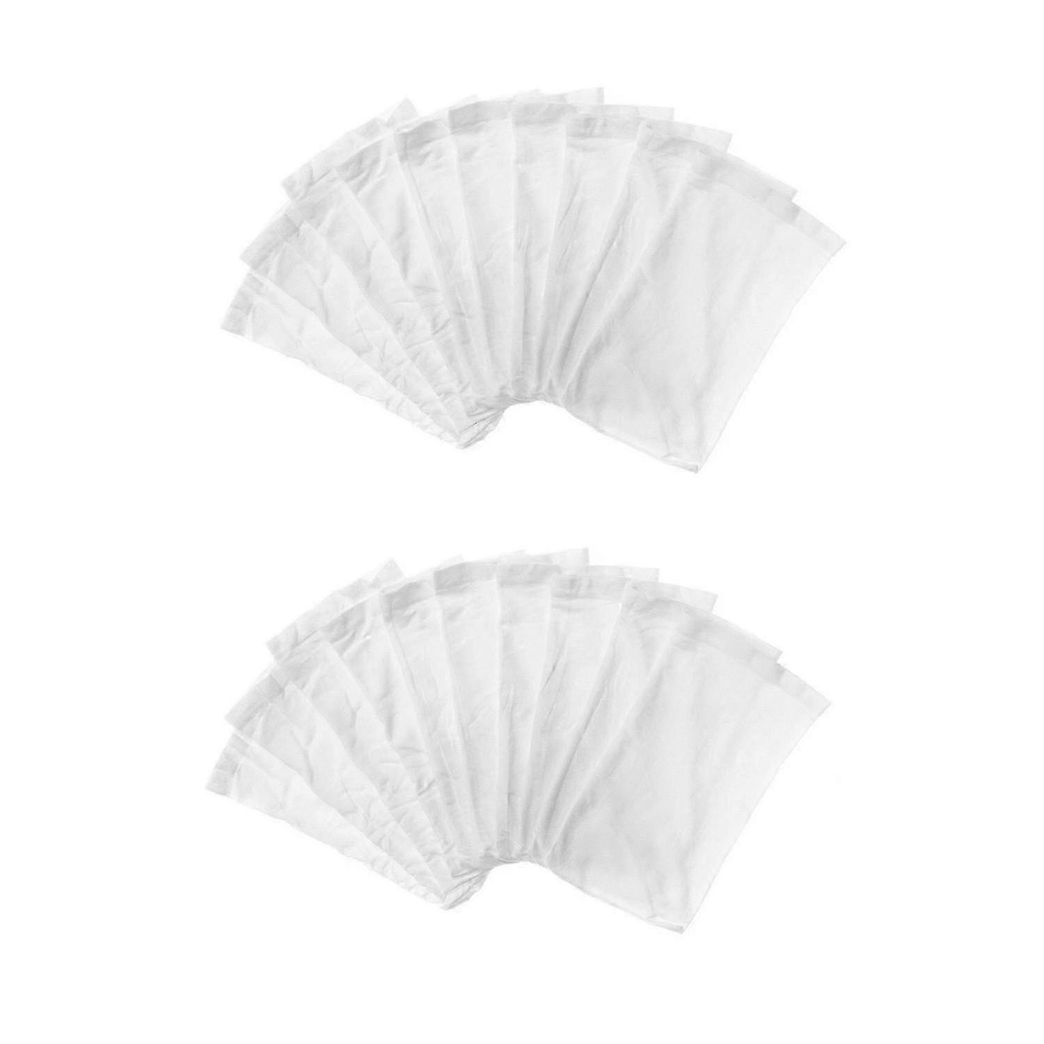 20Pcs Skimmer Socks Reusable High Elasticity Nylon Stretchable White Filter Tool for Pools-ZZY