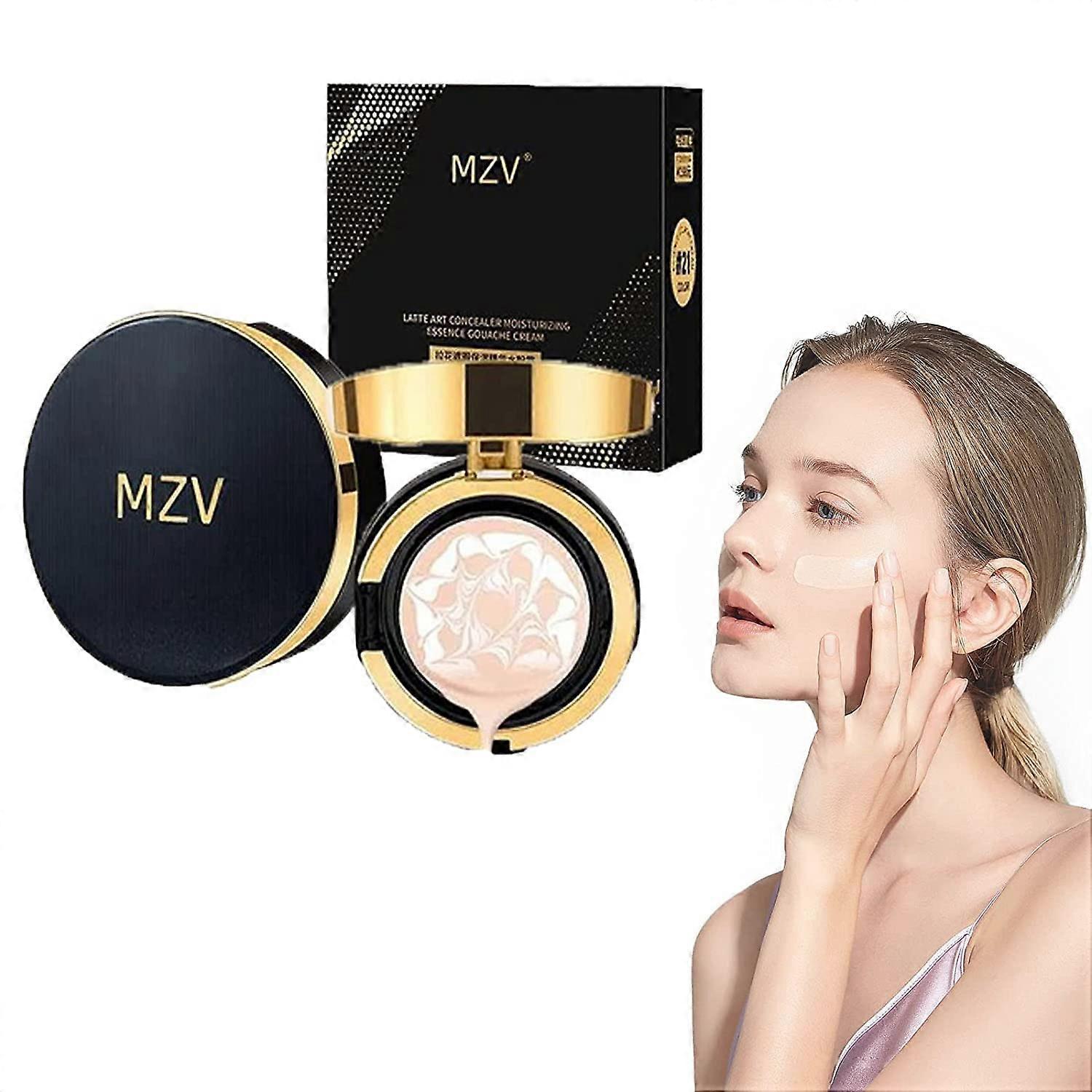 Waterproof Cushion Foundation BB Cream with  Coverage Moisturizing Korean Air Cushion Makeup 23#