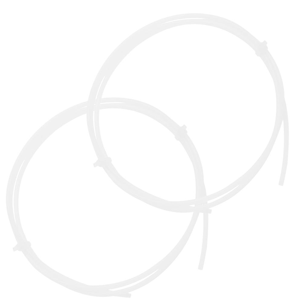 3D Printer PTFE Tube Accessories Transparent 3mm for 3D Printer Durable High Temperature Resistance 2pcs