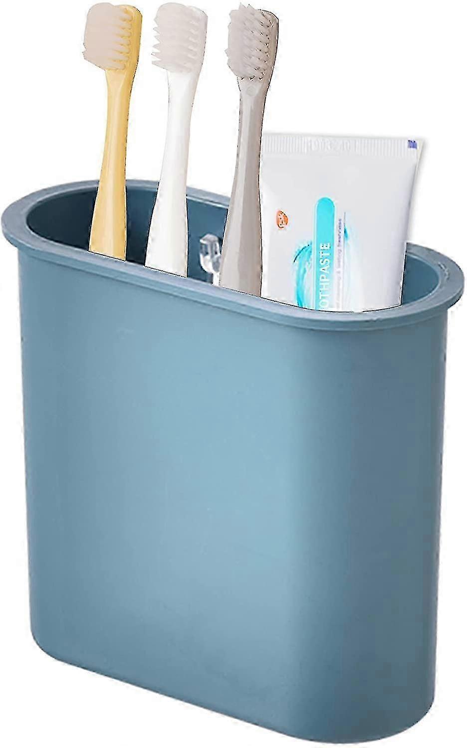 Self Adhesive Wall Mount Toothbrush Holder for Bathroom