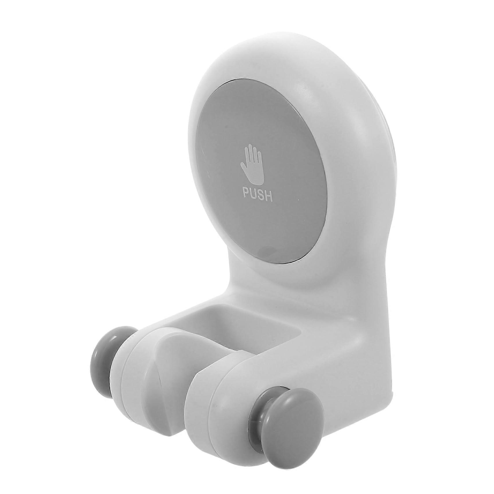 Adjustable No Drilling Shower Head Holder with Storage for RV and Bathroom Wall Mount