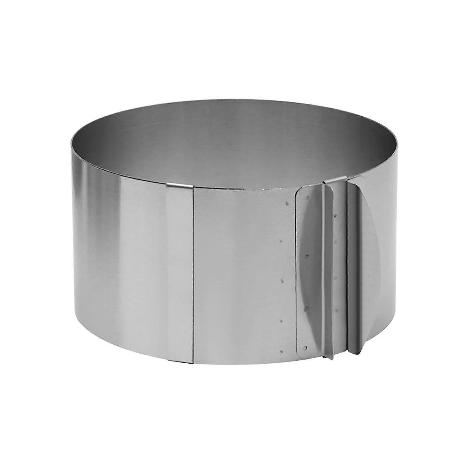 Adjustable Stainless Steel Cake Ring Mold for Baking Mousse Pastry 10cm Durable Easy Clean