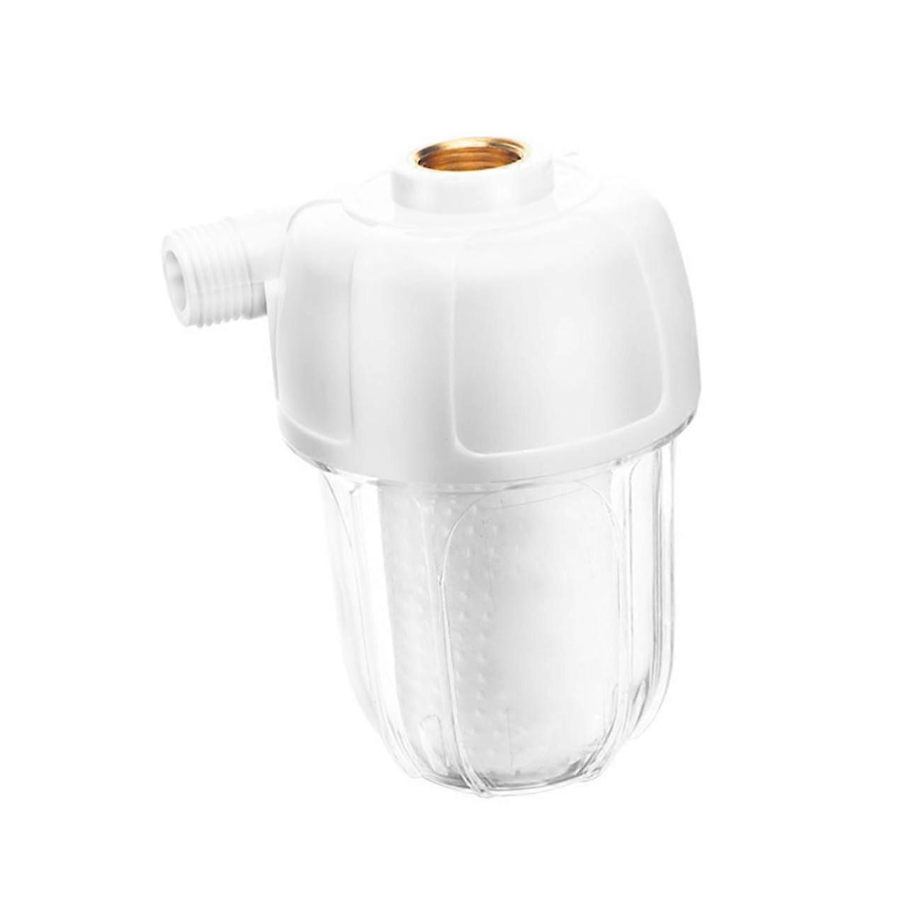 Household Water Filter Prefilter Purifier with Clear Shell, AntiScale, Easy Replacement, Sediment Reduction