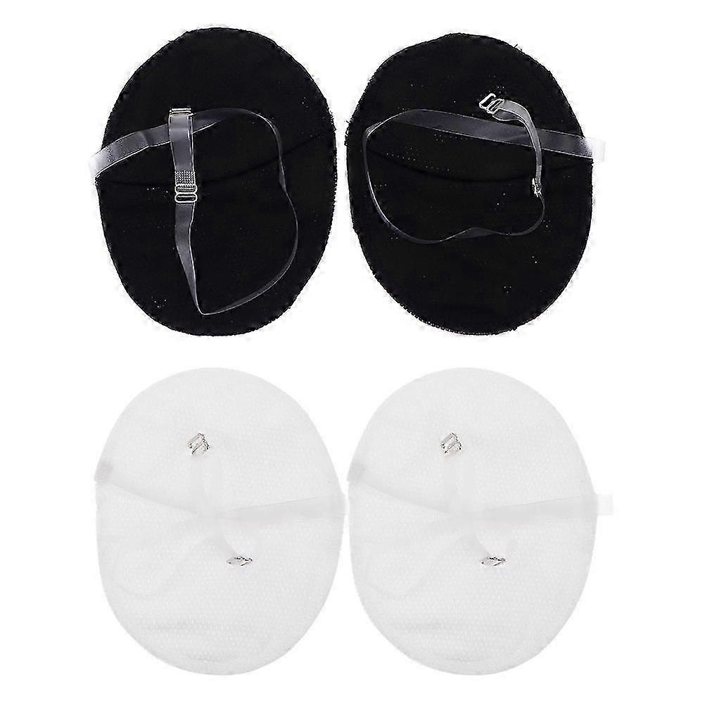 2 Pairs Reusable Armpit Sweat Pads, Portable Comfort Shield