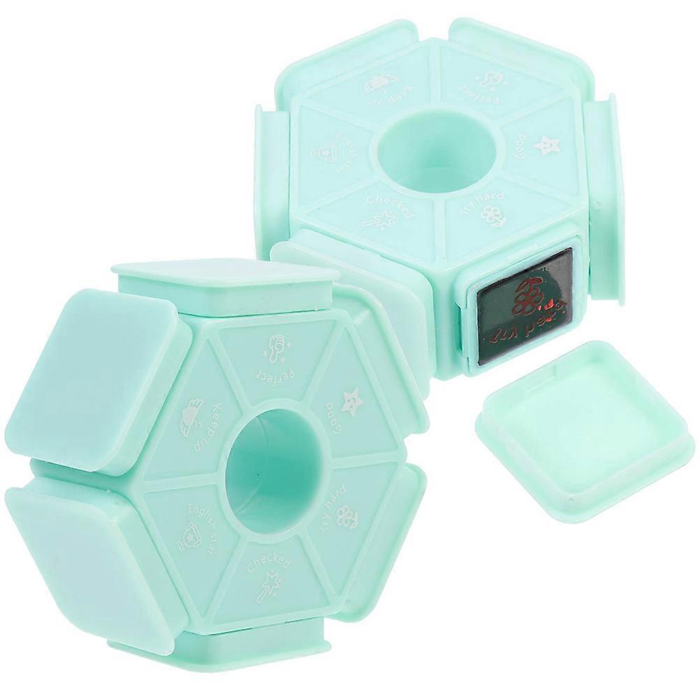 Diary Comments Stamps for Students 6Pcs Decorative Encouragement Set