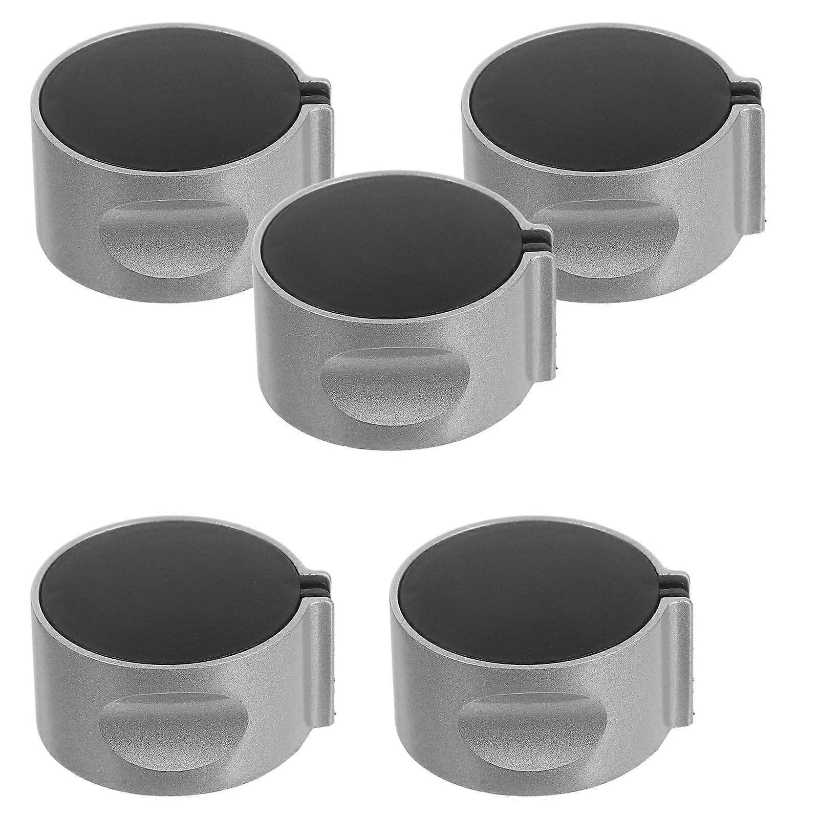 Gas Stove Switch Button Ignition Knob Metal Home Kitchen Accessory 5Set