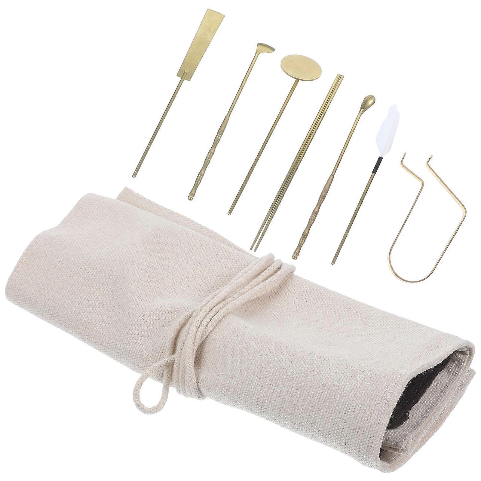 Incense Cone Making Tools Brass Incense Tool Set with 7Pcs for Home Use