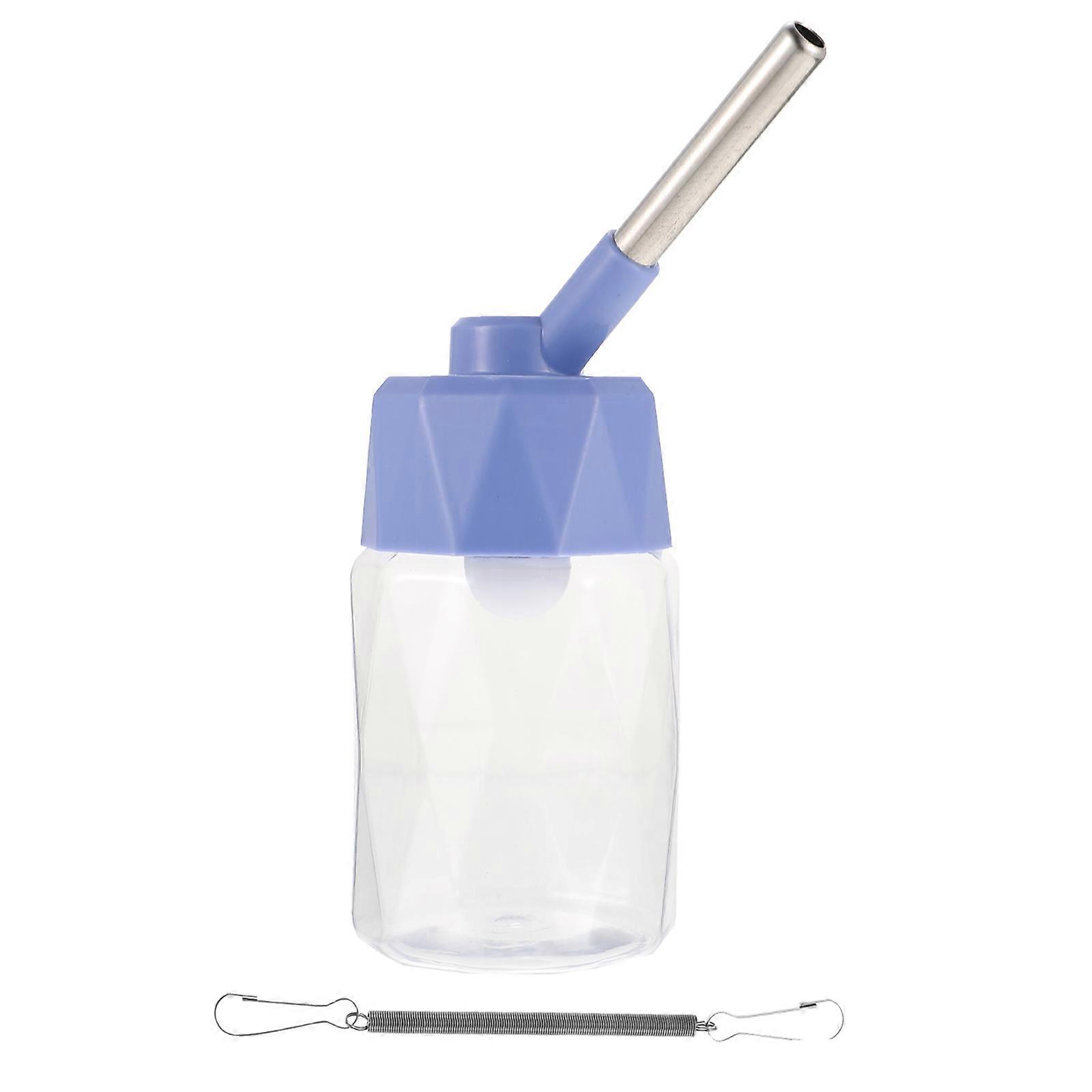 Hamster Water Feeder Ensures Leakproof Water Container Automatic Blue