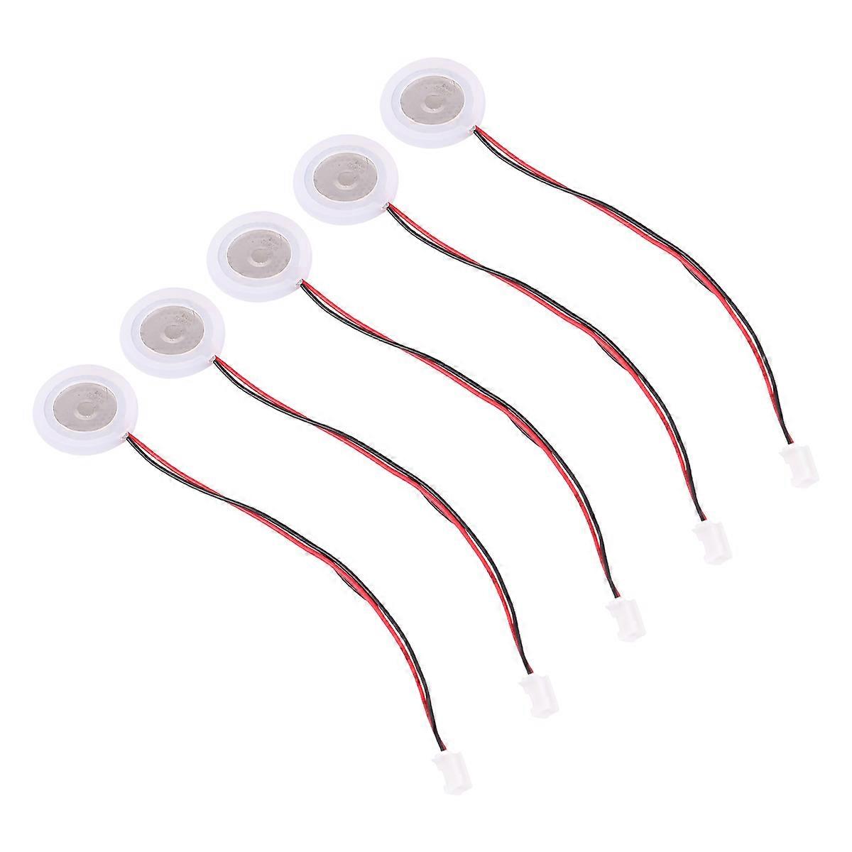 Microporous Atomizing Piece Ultrasonic Air Humidifier Replacement 5Pcs White