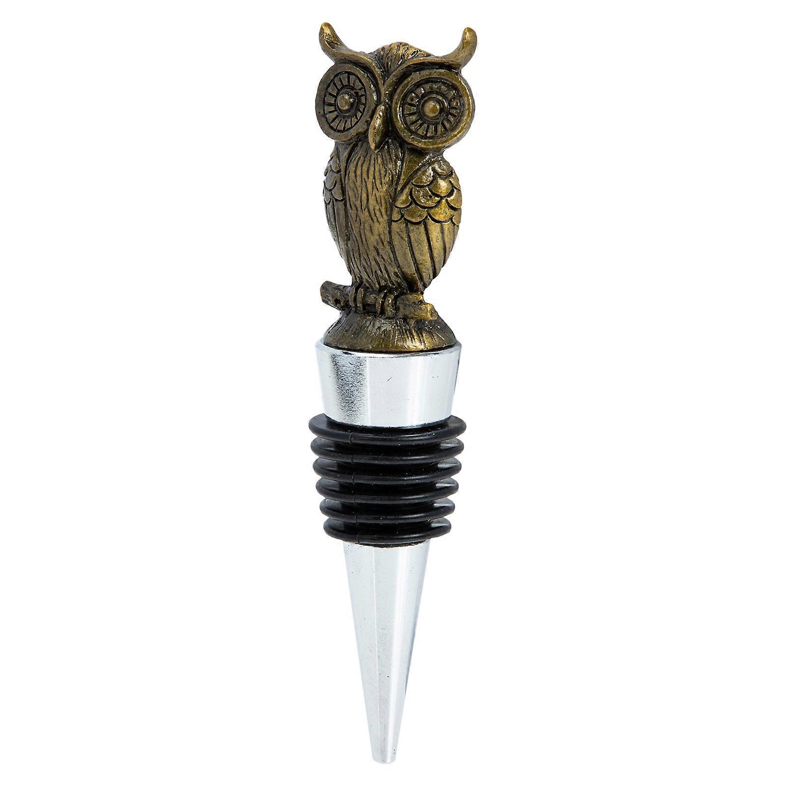 Owl-Shaped Zinc Alloy for Decorative Plug