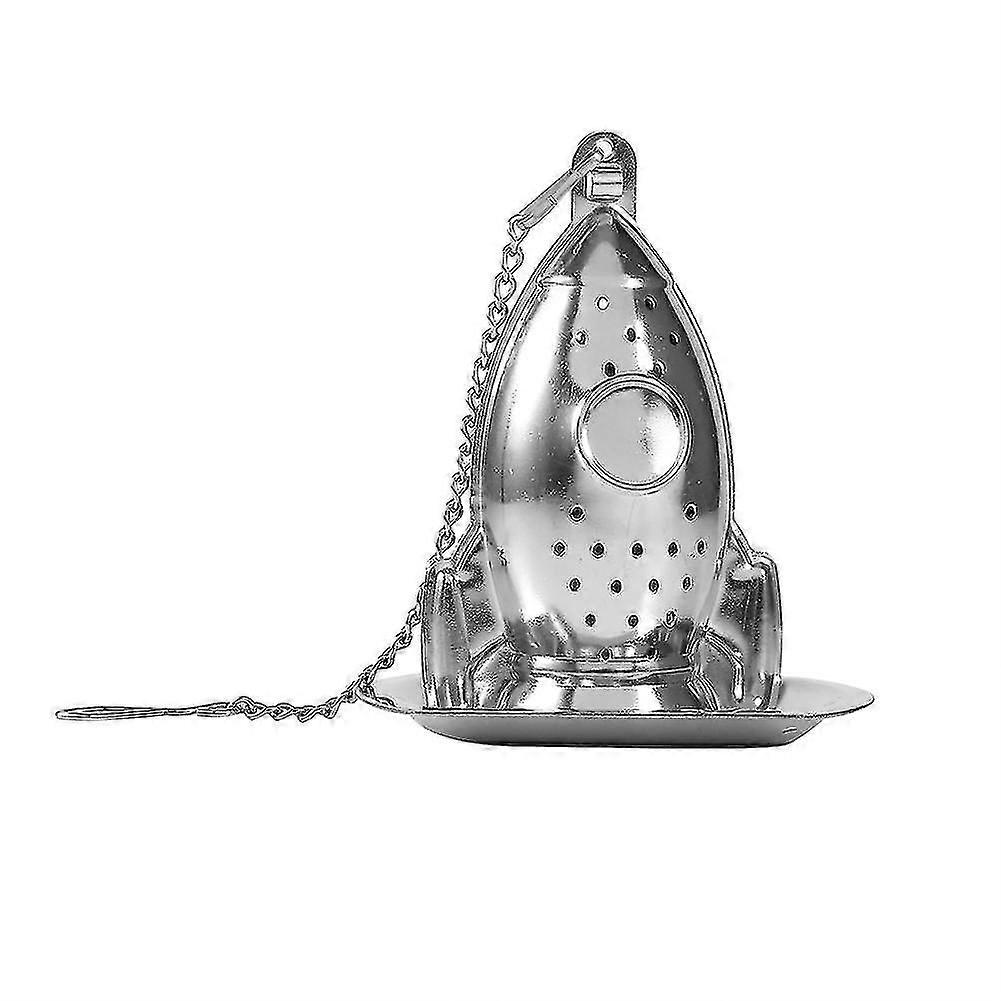 Cute Stainless Steel Tea Infuser Ball Filter Diffuser Herb Spice Rocket
