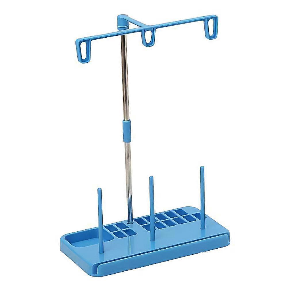 Sewing Machine Thread Rack Professional Thread Stand for 5Sets Sky-Blue