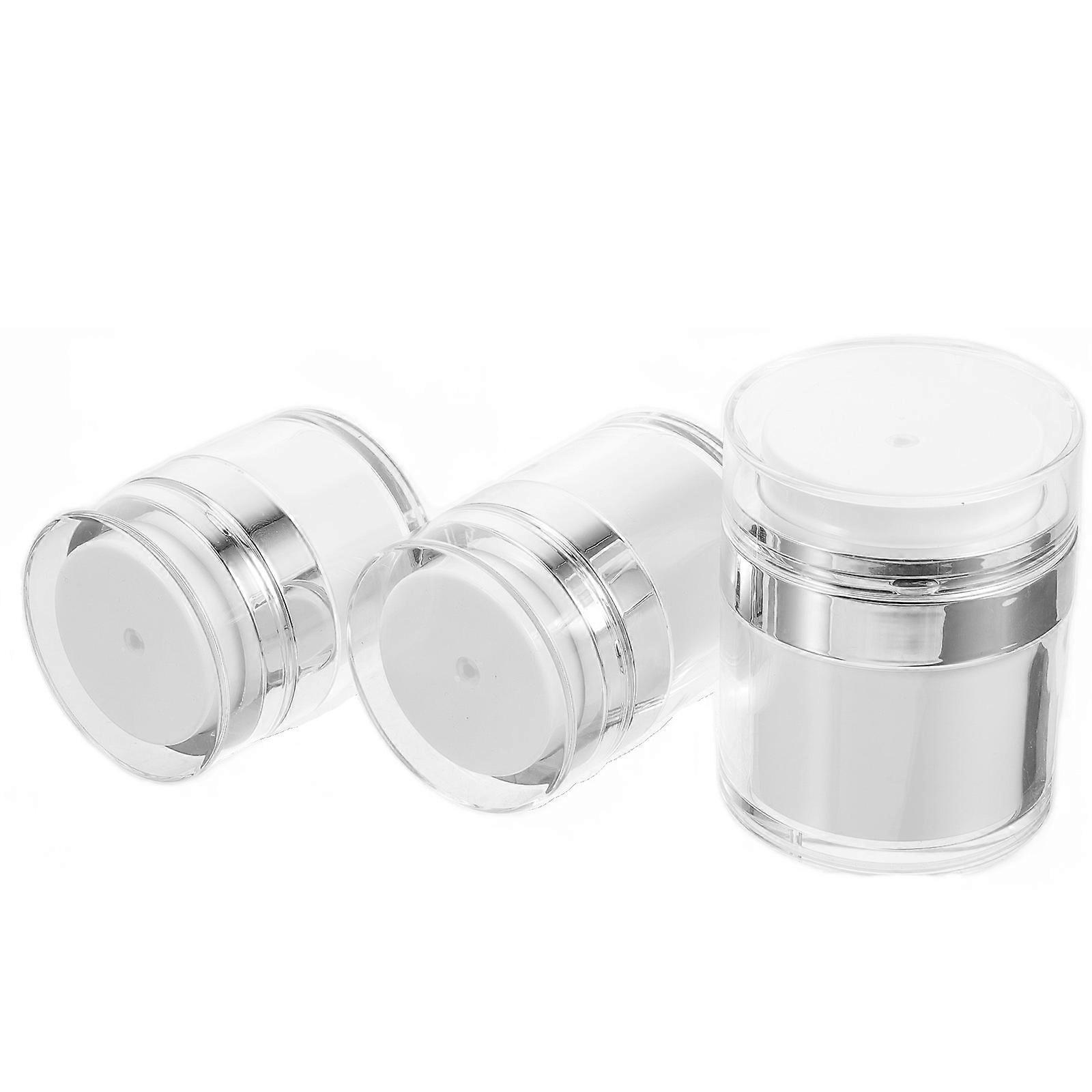 Refillable Creams Dispenser Double-Layer Bottles for Storage 6Pcs Kit