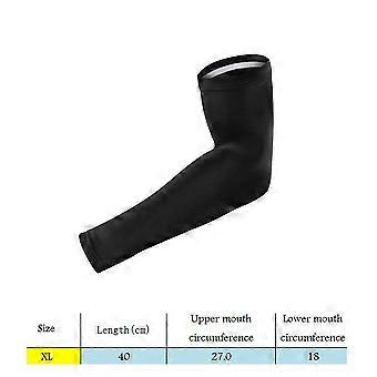 Adult outdoor cycling sun protection sleeves, breathable elastic non-slip arm protectors
