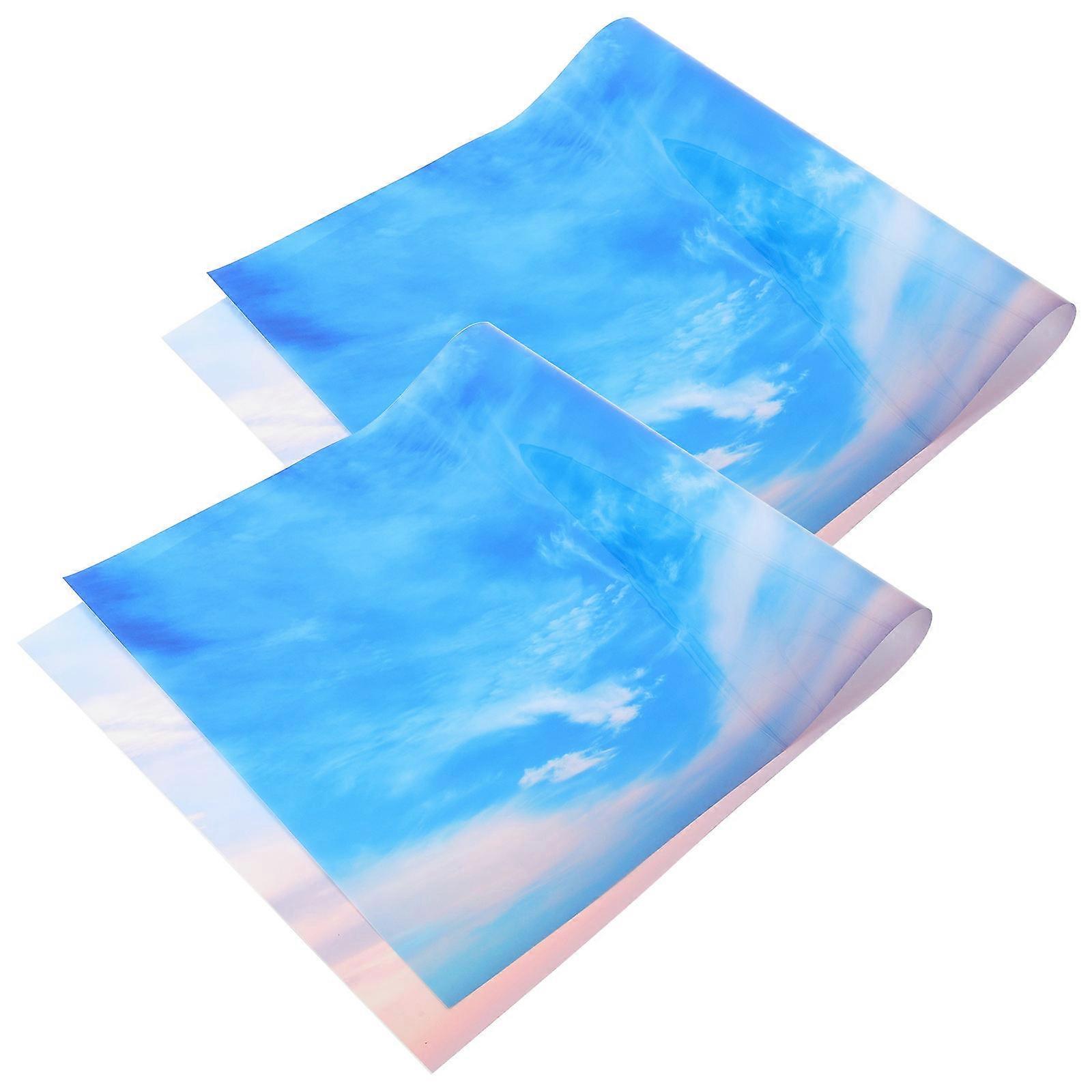 Ceiling Light Covers Decorative for Classroom Office 2Pcs Set