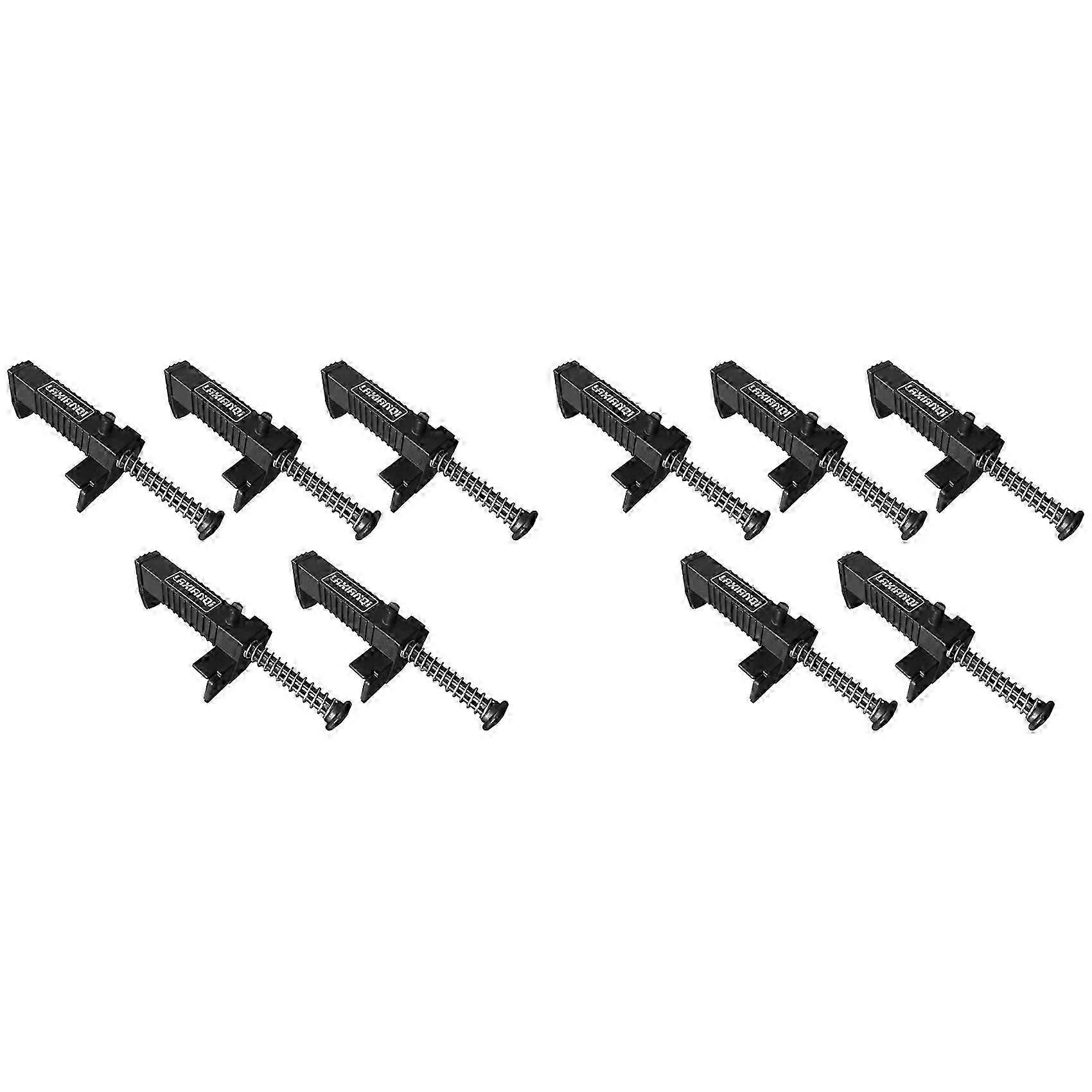 10X Brick Leveling Line Runner Bricklaying Measuring Drawing Leveler Construction Masonry Wire Puller Tools, Black