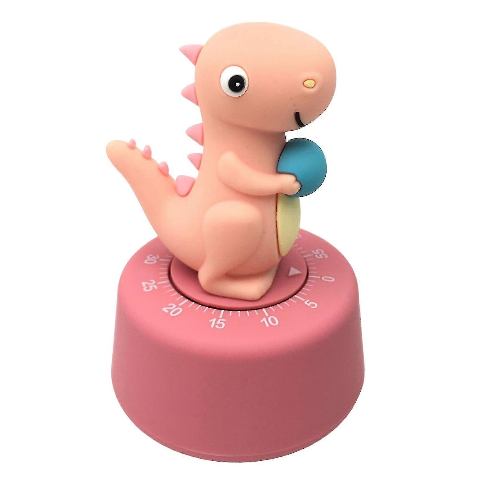 Mechanical Kitchen Timer With Dinosaur Shape