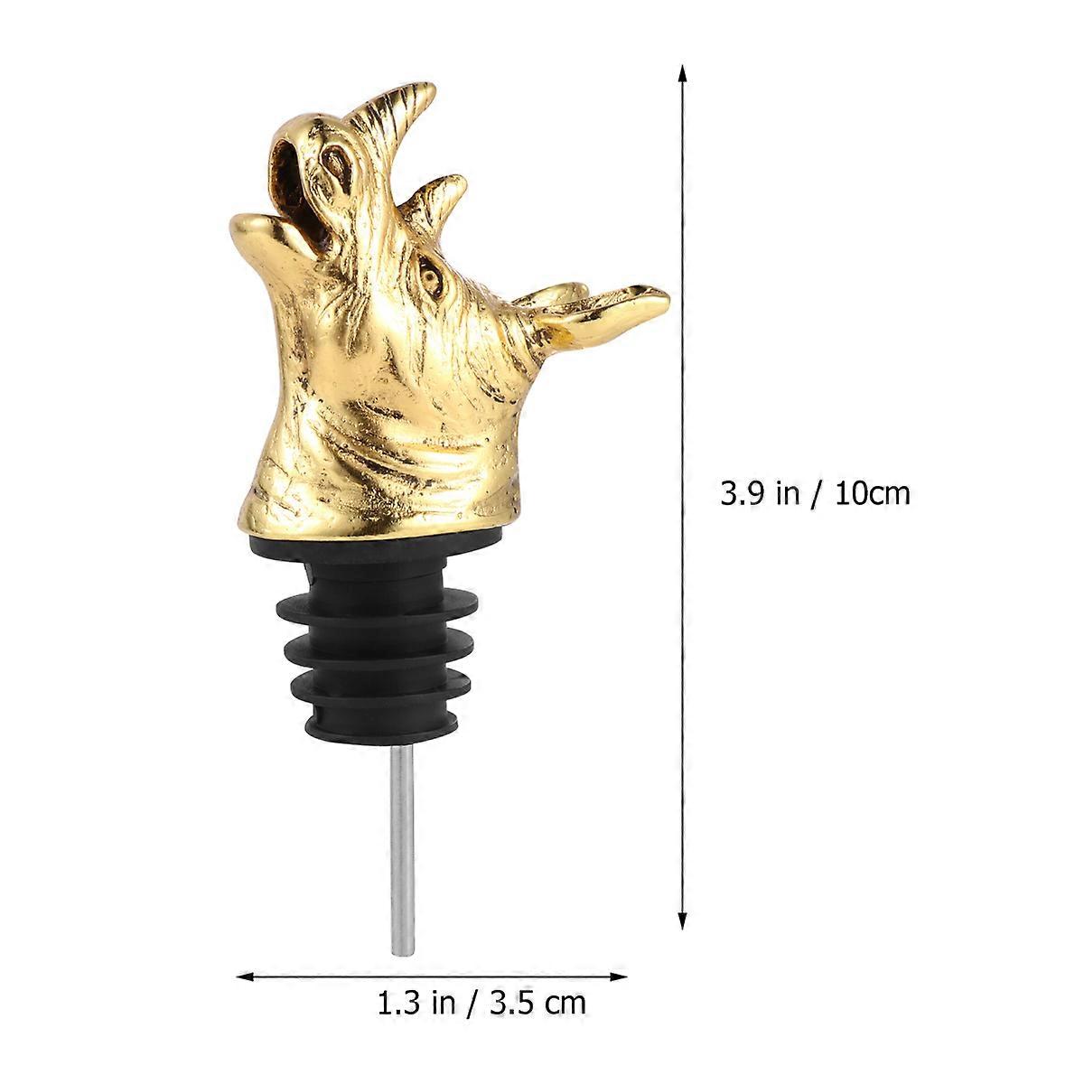 Rhino Head Pourer for Use Creative Design