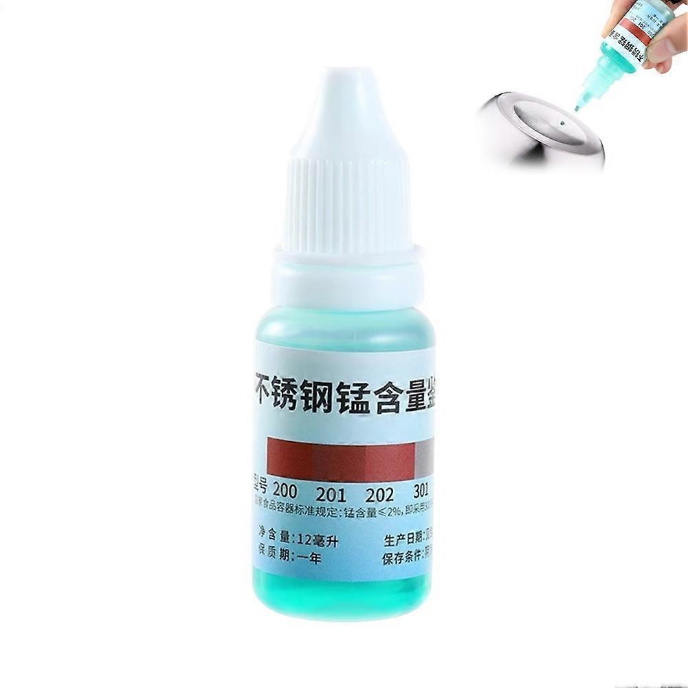 Stainless Steel Grade Testing Solution - Metal Identification Reagent for Quality Control