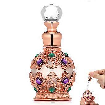 Glass Perfume Sample Bottle Glass Perfume Bottle Essential Oil Storage Bottle(15ml)