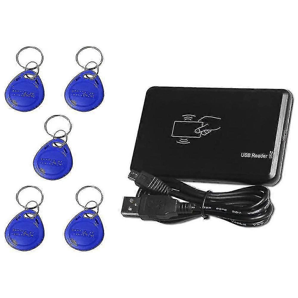 Usb Rfid Reader Id Card Reader Contactless Card Reader Compatible Em4100