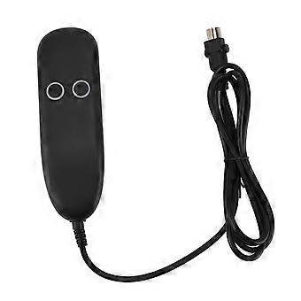 Electric Sofa Controller 2 Button Massage Sofa Controller Recliner Chair Handset for Home Theater Straight 5 Pin