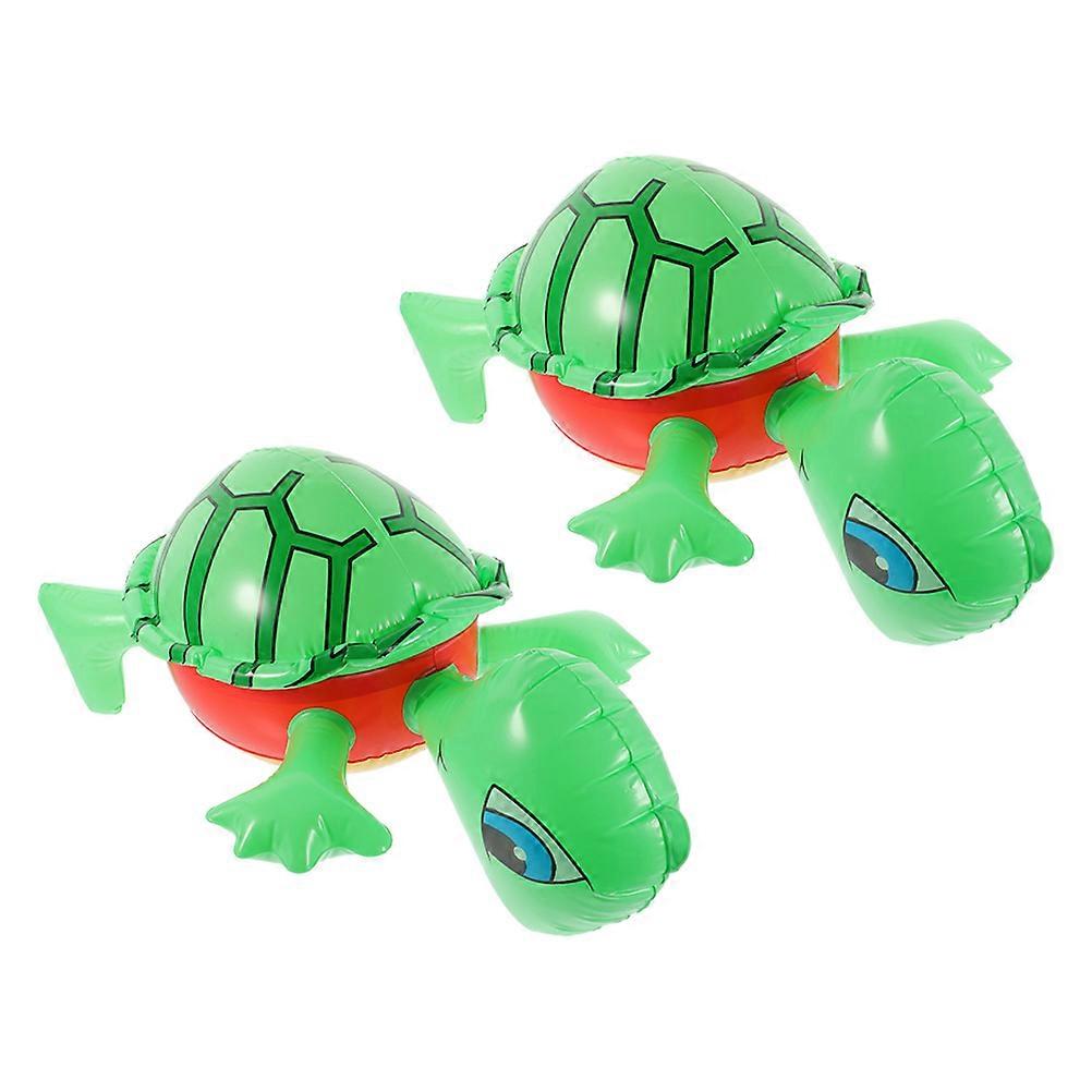 Party Inflatable Turtle Balloon PVC for Playing 2Pcs Pool Props