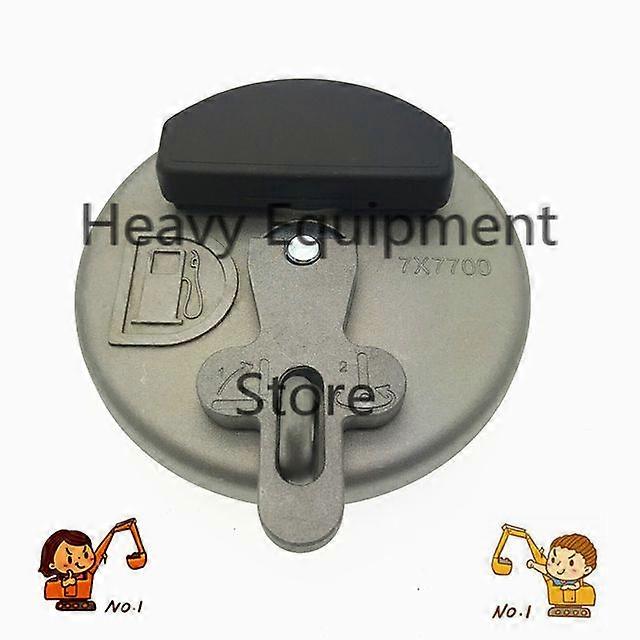 Locking Diesel Tank Cap Cover 7X7700 Strainer 9P-7121 164-4858 3497059 1018909 Fuel Neck For Caterpillar Excavator Loader