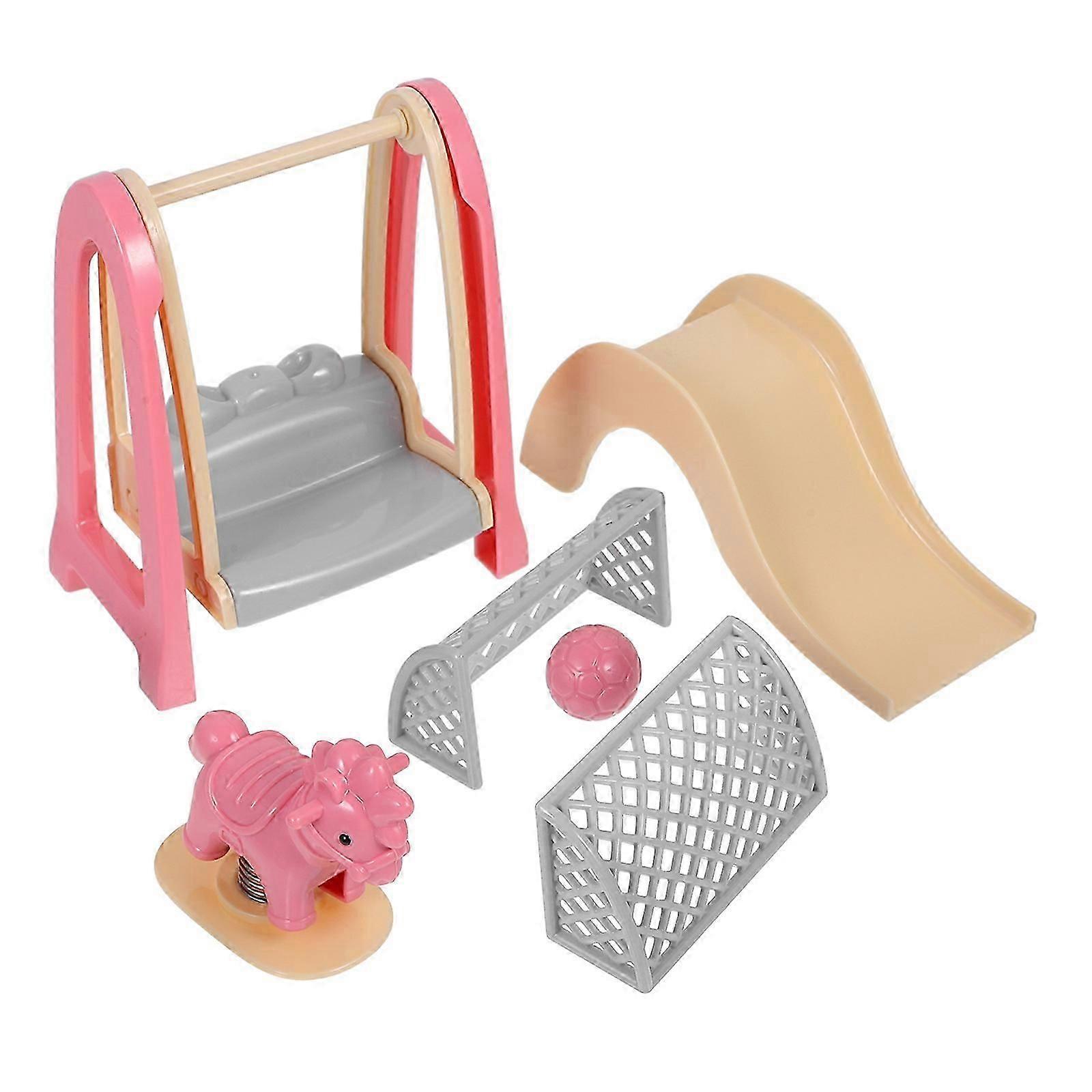 Doll House Accessories Simulation Swing Model for Miniature Decor 1Set