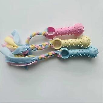 jianc-Dog: anello e striscia di tessuto in corda di cotone da masticare (disponibile solo 1 pezzo, verrà spedito in modo casuale)
