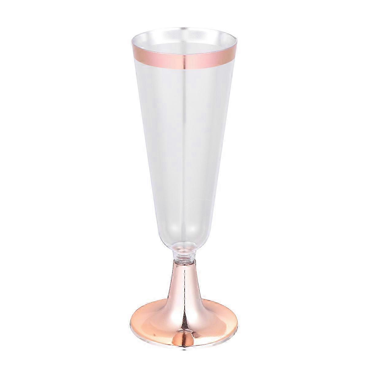 Goblet Rosy Wine for Party 6Pcs
