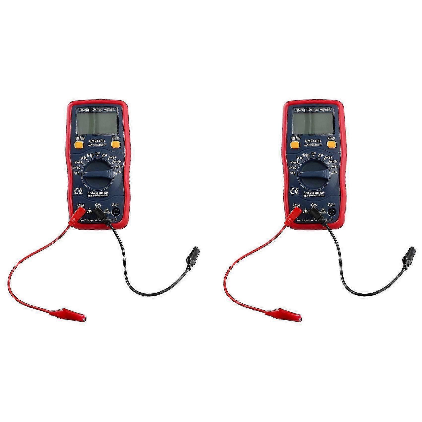 2X Digital Capacitor CM7115B Test Capacitance Meter Digital Capacitance Meter No Discharge Capacitance Meter