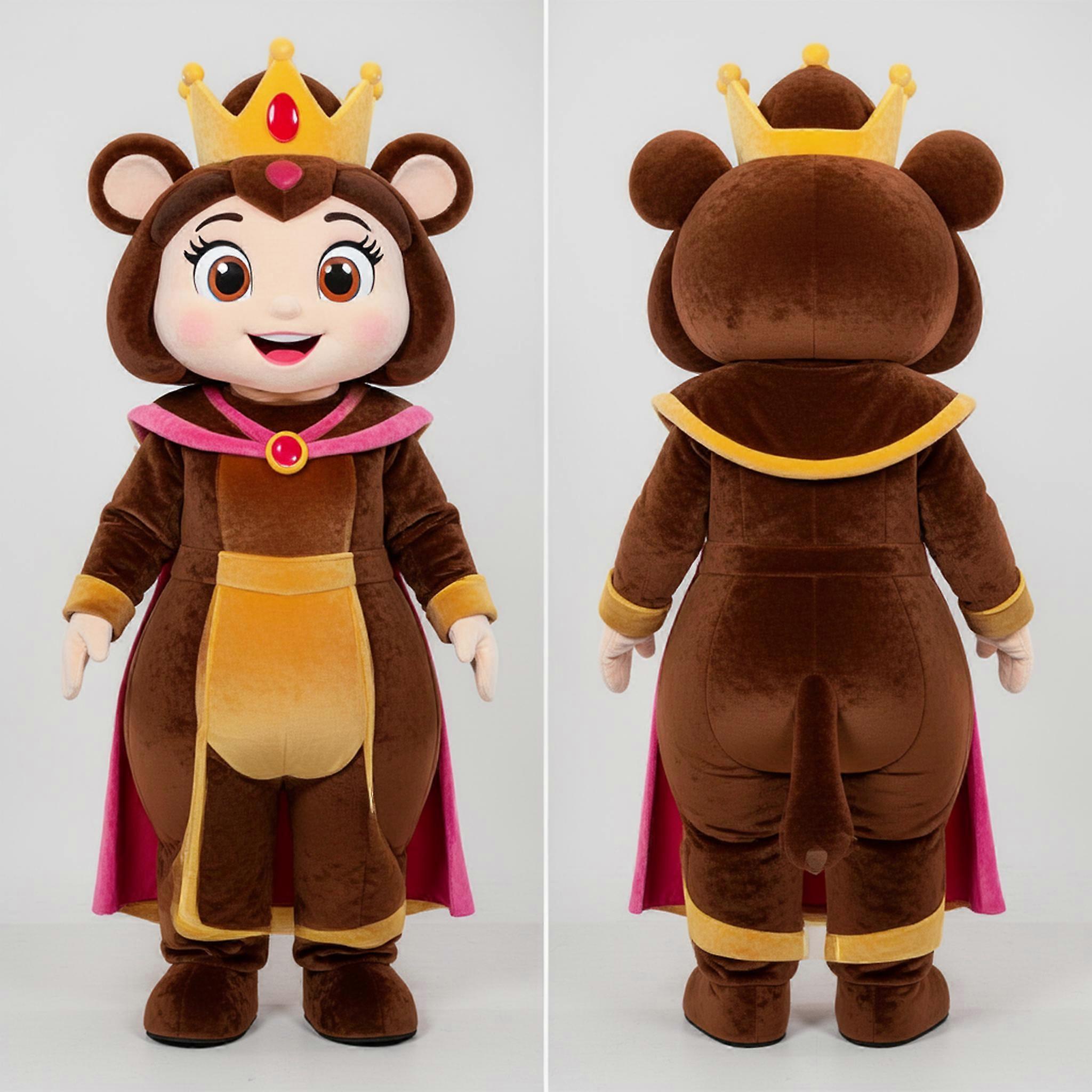 MASTICOT Brown Regal Queen Mascot