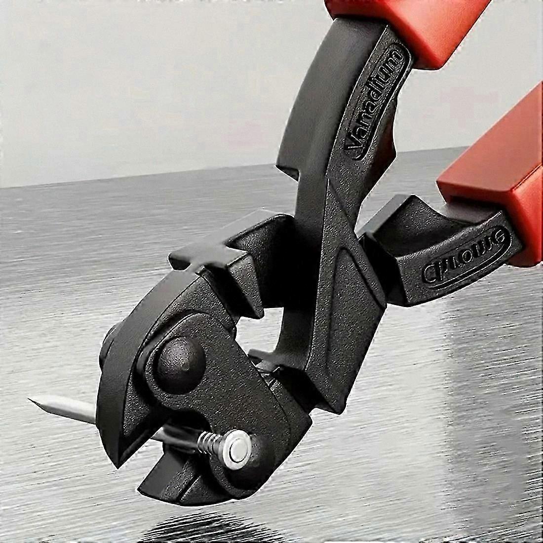 Labor-Saving Steel Mini Bolt Cutter & Wire Cutter Multitool, Multi-Function Scissor Plier for Iron Wire